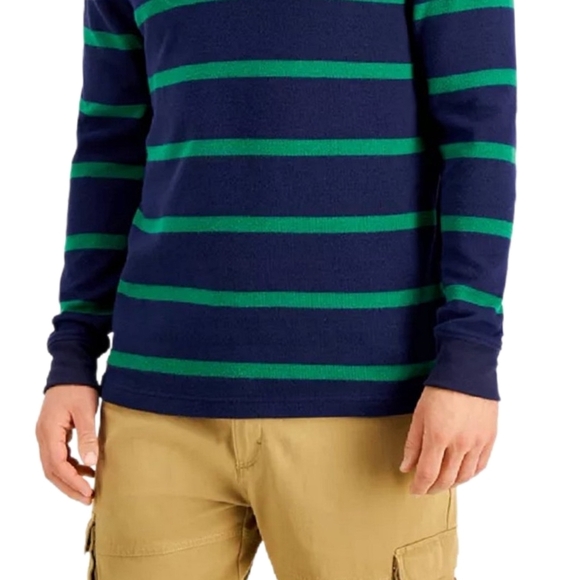 Club Room's Pop Striped Pullover, Size XXL - Picture 3 of 4